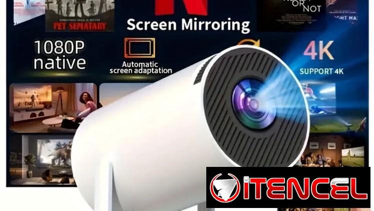Proyector 4K con Bocina integrada