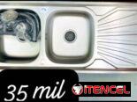 Ducha de tres tiros , fregadero , llaves mezcladoras entre otros