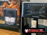 Freidora Eléctrica Inteligente Wynwood Vega Panel Táctil – 1200W, Color Negra Precio 85 USD Transporte Incluido