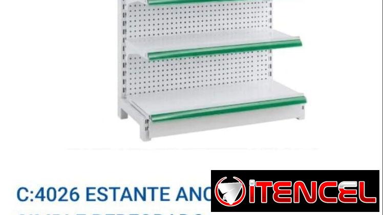 Estantes metálicos simples y dobles para su negocio