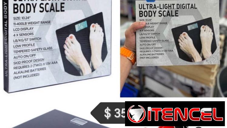 PESAS DIGITALES CORPORALES HASTA 400LB
