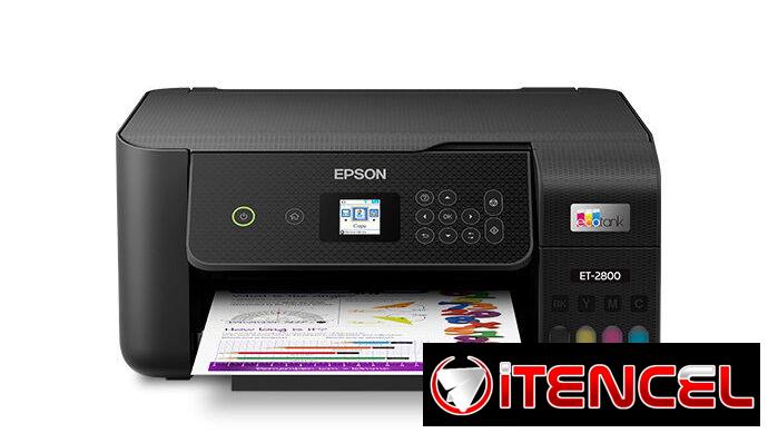 IMPRESORAS EPSON ECOTANK ET-2800 y ET-2803|ALL IN ONE|SISTEMA DE TINTA CONTINUA|WIFI|EN SU CAJA-0KM_53849890_