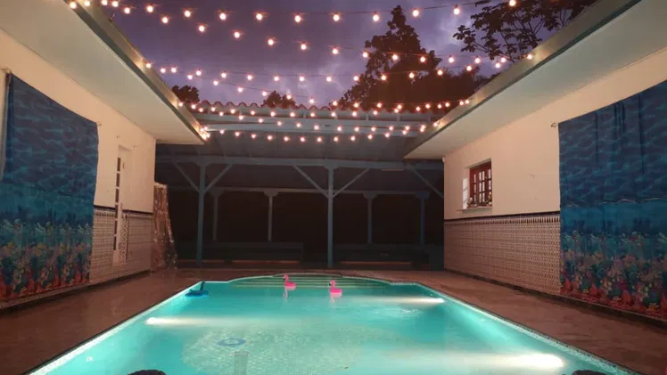 Casa independiente con piscina en mulgoba