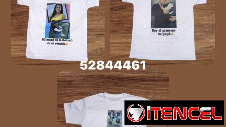 Pulover negro con diseños con vinilo y otros artículos personalizados.