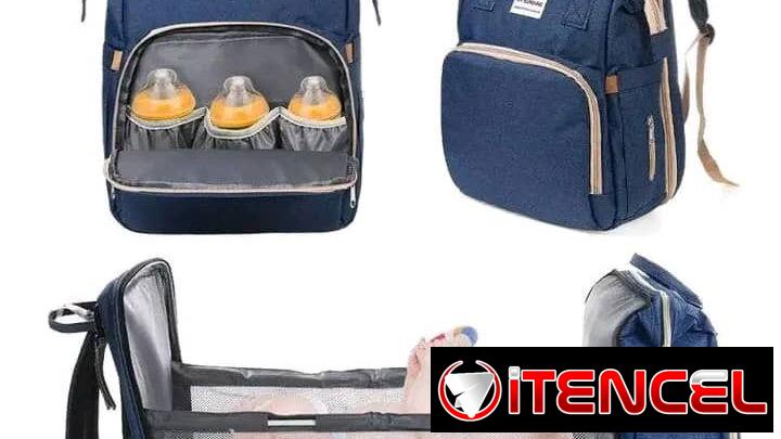 Mochila pañales con cambiador