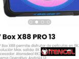 TV Box X88 PRO 13. Permite disfrutar de películas en 8K.