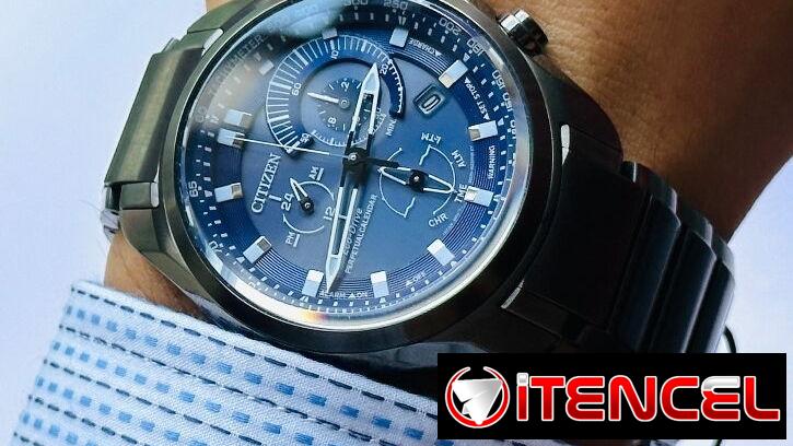 RELOJ CITIZEN ECODRIVE SPORT CRONOGRAFO (BL5607-54L) DE HOMBRE , 43MM CON CRISTAL ZAFIRO , ACERO INOXIDABLE  58049738
