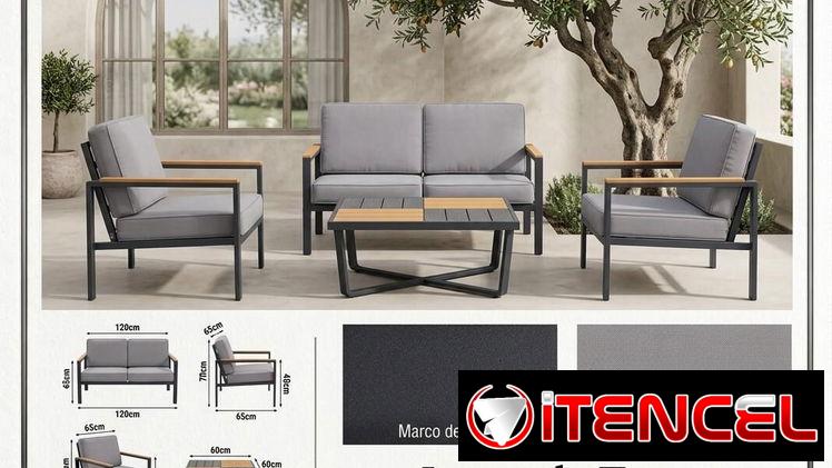 Juego de terraza