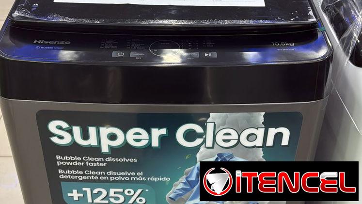 -📢 Lavadora Automática Hisense 10.5KG-