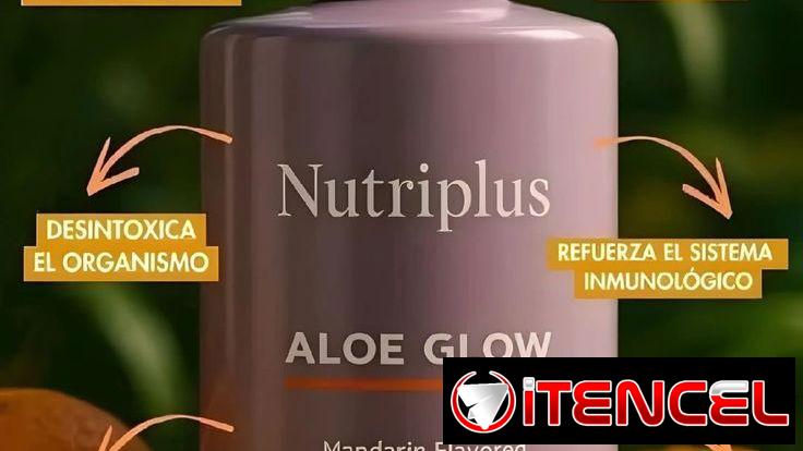 🌿 Aloe Glow Nutriplus Farmasi | Bebida de Aloe Vera | Digestión Piel Radiante Energía