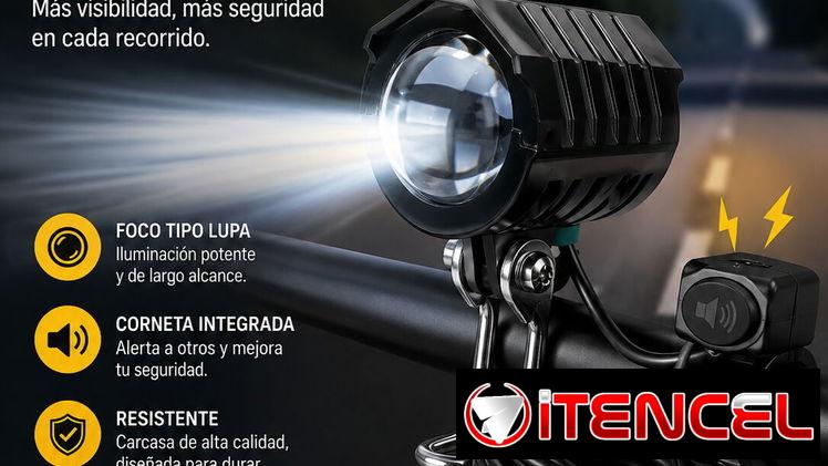 Foco Lupa para bicicletas eléctricas