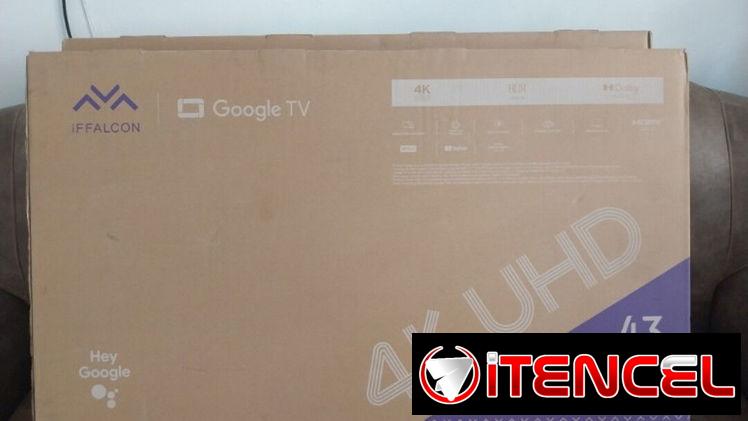 Televisor iFFALCON 43pulgadas SMARTV ANDROID 4K Sellado en su caja