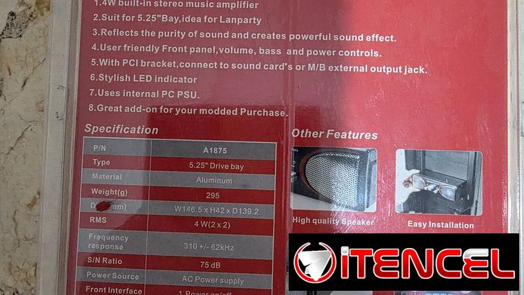 bocinas amplificada para torre de compudadora nueva sellada en su caja