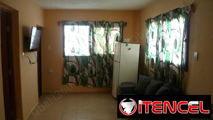 RENTA apartamento de 1 habitacion para 2 en PUNTA GORDA, CIENFUEGOS con Qba Hostin 360
