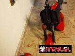 Cuadro de bicimoto tekno con pedales, con asientos, guardafango, cadena, burro, frente