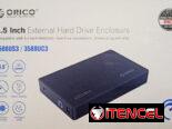 Caja de Almacenamiento de Disco Duro Orico 3588US3 USB 3.0 ▌Para discos SSD de 2,5″ y HDD de 3,5″