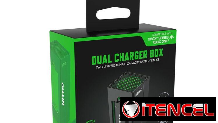 Kit de base de carga y Baterías recargables mandos Xbox Series X|S, Xbox One y Elite marca NiTHO