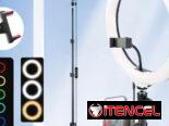☎️53544655 🛵 Entrega Disponible ⭐Aro de Luz LED RGB 12” con Trípode 63” y Soporte para Teléfono ⭐
