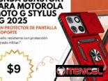 Funda SunStory para Motorola Moto G Stylus 5G 2025 con protector de pantalla y soporte | videojuegoshabana.com