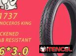 Tengo Goma para moto 16×3.0 anti pinchazos, anti deslizante y perfectamente balanceada