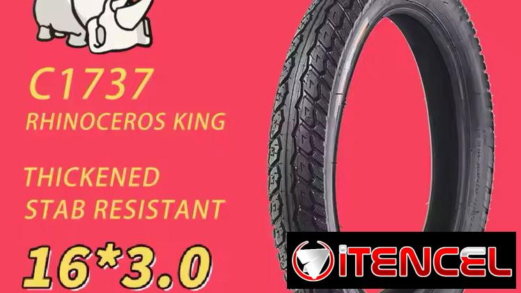 Tengo Goma para moto 16×3.0 anti pinchazos, anti deslizante y perfectamente balanceada
