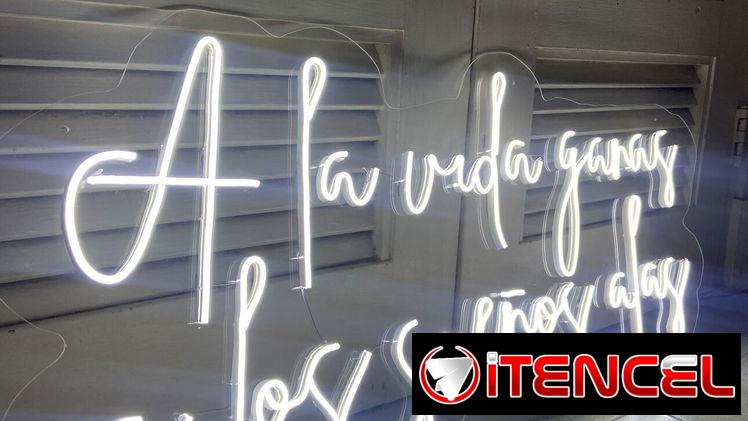 Letreros de neon flex y acrilico / carteles luminicos