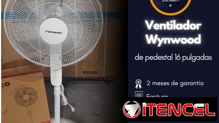 Ventilador Wynwood de pedestal 16 pulgadas   Precio:50usd💸  2 meses de garantía🕒  Transporte incluido en dependencia d
