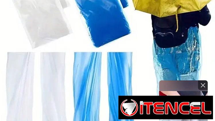Pantalón transparente para lluvia