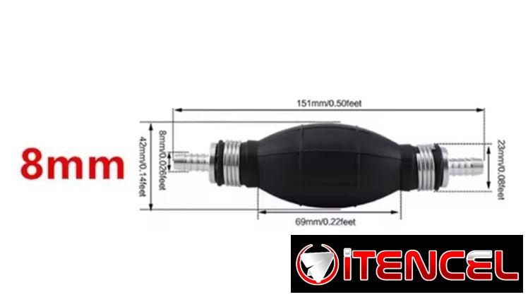 Perita de combustible diésel