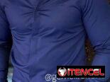 Camisas azul marino de vestir de mangas largas 58547627
