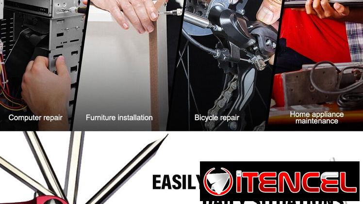 ⚙️​ KIT HERRAMIENTAS 11 EN 1 PARA BICICLETA ⚙️​ COMPACTO ⚙️​ MULTIFUNCIONAL ⚙️​ 5.887.23.60
