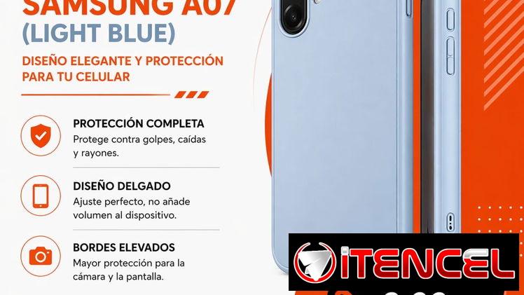 Cover para Samsung A07 Light Blue | Funda Protectora Delgada en La Habana