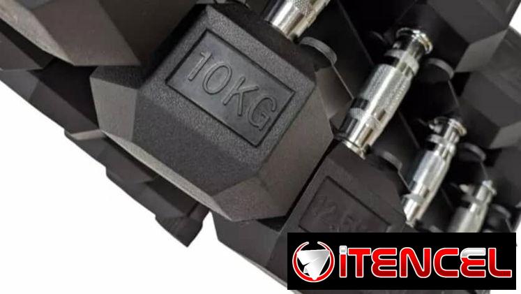 MANCUERNAS HEXAGONALES ENGOMADAS DE 7.5 kgY 10KG 56799461 y 51699376