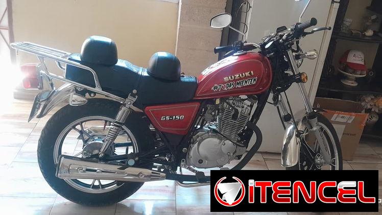 🏍️Izuki gs 150 🎁 📃Con chapa y propiedades  -tiene certifico  -se hace el traspaso