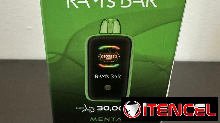 Vaper 30000puff sabor a menta