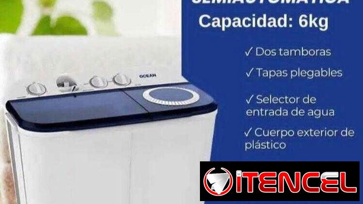 Lavadora semiautomática