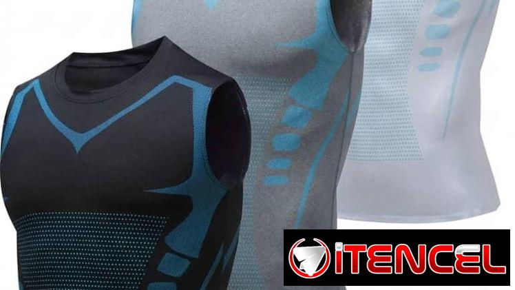 Camisetas sin mangas de compresión atlética