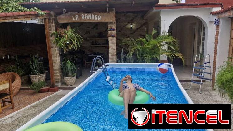 🏠Cod.Z Oferta de pasadía  con piscina en Hostal de lujo en el reparto Kholy