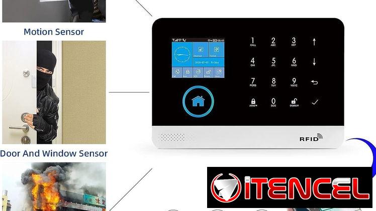 🛡️ Sistema de Seguridad Inalámbrico PGST Tuya Smart WiFi + 4G/GSM