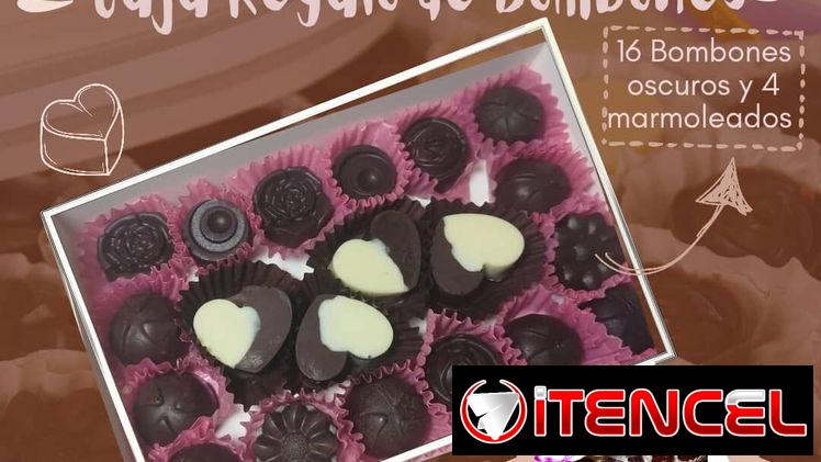 🍫Caja Refalo con 20 bombones artesanales