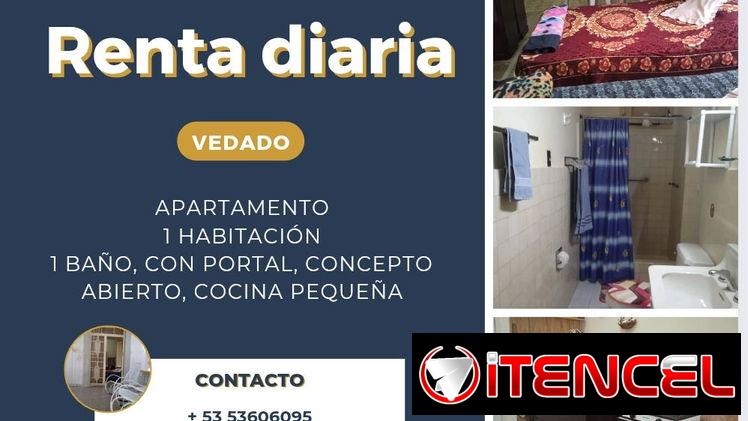 Renta x día de apartamento y habitaciones