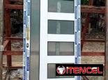 Puertas de aluminio para exteriores y interiores. Ventanas. Paños fijos. Mamparas de baños ect