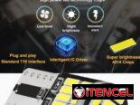 Bombillo LED cola de pescado socket ( T10 /W5W) de colores: blanco, azul, verde, rojo y naranja ambar.