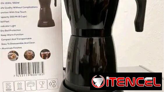 Cafetera eléctrica milexus