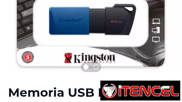 Memoria USB Kingston (64 GB)