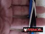 Pulseras ajustables para hombre de cuero sintético trenzado vintage
