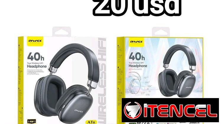 Audifonos inalambricos bluetooth, cascos