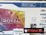 La Habana. 53584876 o 63686960  *Smart TV ROYAL de 32″…..140 USD  *Smart TV ROYAL de 43″ con Soporte Giratorio a la Pa