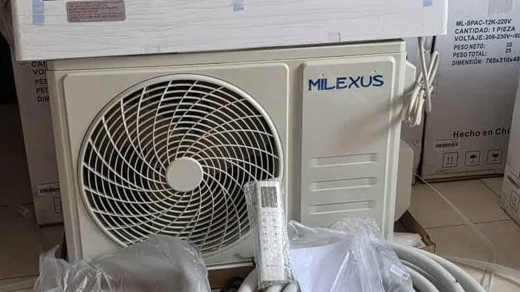 Split Milexus de 1 tonelada ❄️ 12000BTU ⚪️|Garantía y Trasnporte incluidos .