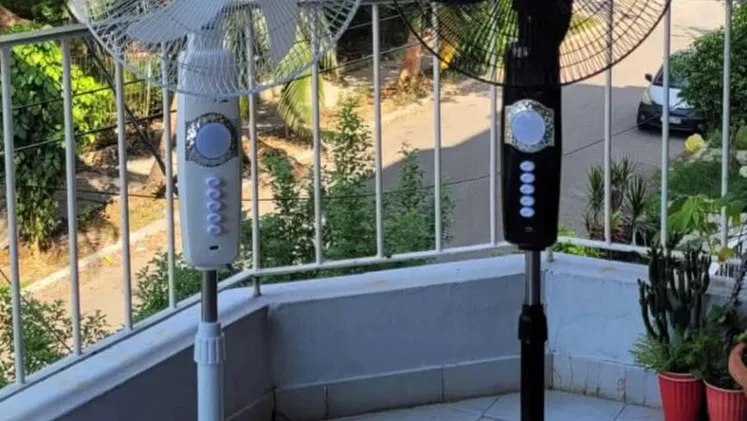 Ventilador recargable